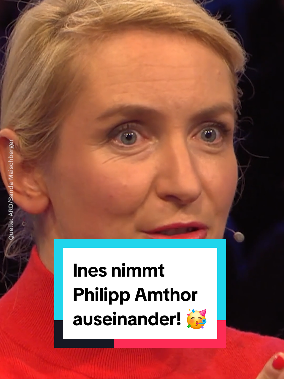 Ines nimmt Philipp Amthor auseinander! 🥳 Der CDU-Politiker wollte im Fernsehen sagen, warum eine Vermögenssteuer nicht gut sei, aber Ines stellt klar: Er ist nur der Anwalt der Reichen!