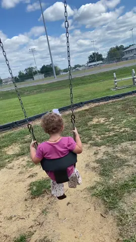 Playing with her Nana at the play ground. I have core memories doing the same with my Nana. I hope she always cherish this #playground #moment #kids #mom