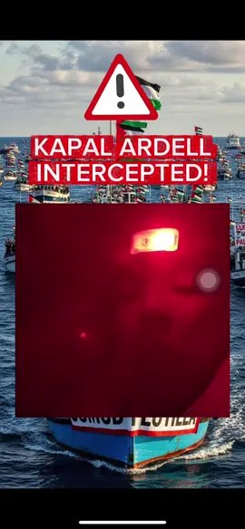 Please pray hard everyone, GSF volunteers are in danger NOW!! Spread this news alert!!!  GSF boats are being intercepted by IDF which is illegal in international waters and GSF volunteers are on humanitarian mission!!! Hasbunallahu wa ni’mal wakeel Qunit Nazilah guys!!! #gsf #globalsumudflotilla #palestine 
