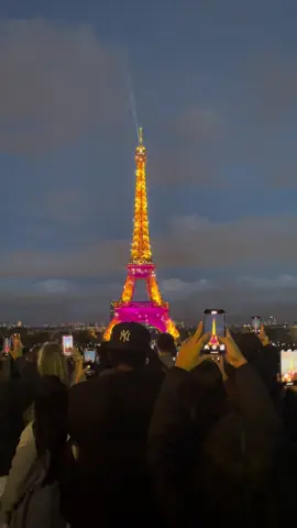the best view #foryou #paris #eiffeltower #pink #fyp 