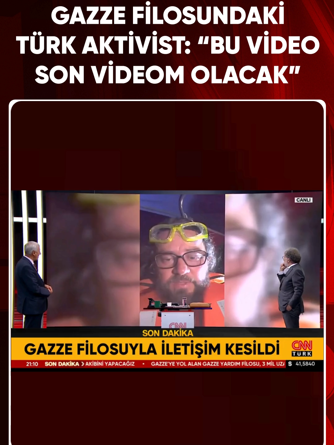 🚨🚨🚨 Gazze filosuyla iletişim kesildi! 🚨🚨🚨 Türk aktivistten SON video: 