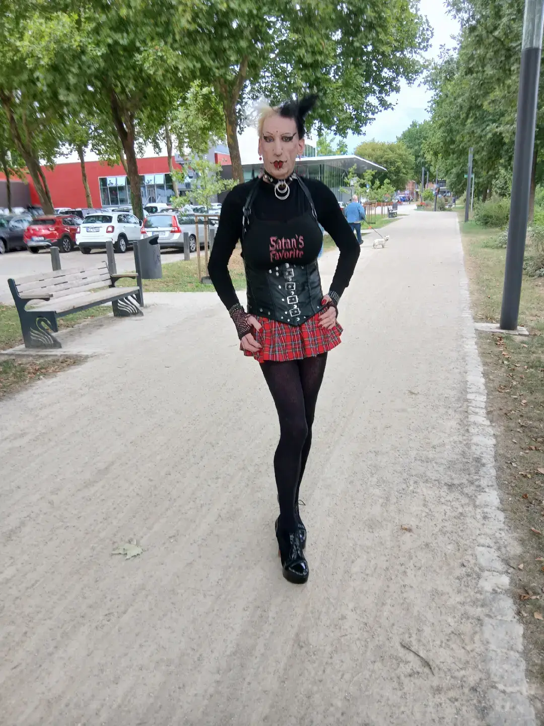 #schoolgirl #punkgirl #gothgirl #crazystyle #cruella 