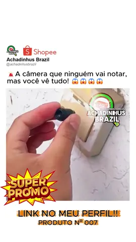 📸 ESSA MINI CÂMERA É INCRIVEL 😱 🚨𝗤𝘂𝗲𝗿 𝗼 𝗹𝗶𝗻𝗸?! 𝗖𝗼𝗺𝗲𝗻𝘁𝗮 “𝗤𝘂𝗲𝗿𝗼” 𝗾𝘂𝗲 𝘁𝗲 𝗲𝗻𝘃𝗶𝗼 𝗼 𝗹𝗶𝗻𝗸 𝗽𝗼𝗿 𝗺𝗲𝗻𝘀𝗮𝗴𝗲𝗺! 🔗 𝗢𝘂𝘁𝗿𝗮𝘀 𝗳𝗼𝗿𝗺𝗮𝘀 𝗱𝗲 𝗲𝗻𝗰𝗼𝗻𝘁𝗿𝗮𝗿 𝗼 𝗹𝗶𝗻𝗸: ✅ 𝗡𝗮 𝗯𝗶𝗼 (𝗹𝗶𝗻𝗸 𝗮𝘇𝘂𝗹) ✅ 𝗡𝗼𝘀 𝗦𝘁𝗼𝗿𝗶𝗲𝘀 𝗽𝗼𝗿 𝟮𝟰 𝗵𝗼𝗿𝗮𝘀 ✅ 𝗡𝗼𝘀 𝗱𝗲𝘀𝘁𝗮𝗾𝘂𝗲𝘀 #viral #fyp #foryou #shopee  #achadinhos 
