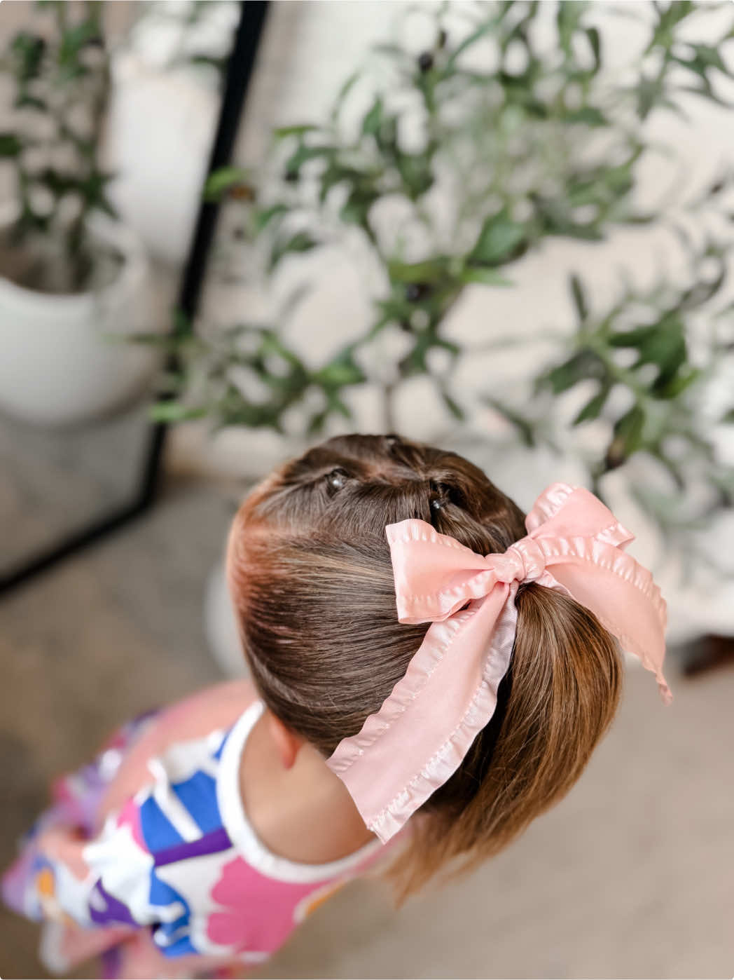 🎀🩷💞  #girlshair #toddlerhairideas #grwm #easykidshair #girlshairstyle 