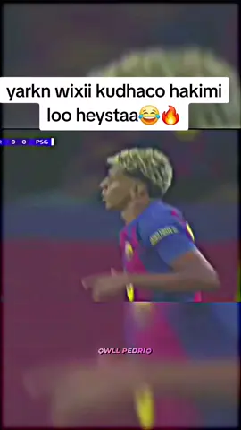 Nuno mxa kuheley sug ciyaar hde bilowtahy😍😋 #lamineyamal #footballtiktok #foryoupage #viewsproblem 