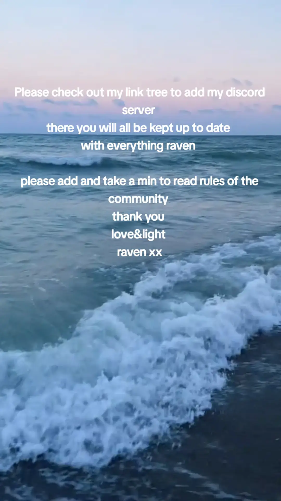 please add my discord for all things raven 