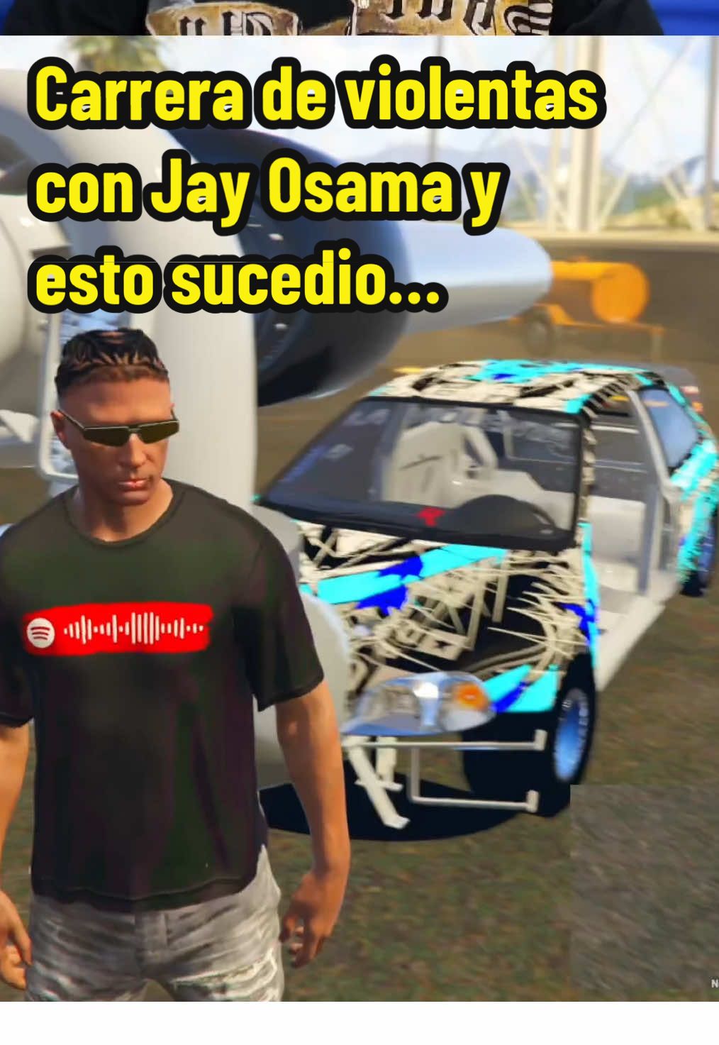 Carrera de violentas con Jay Osama y esto sucedió… #gta5 #streamerpequeño #gamerentiktok 