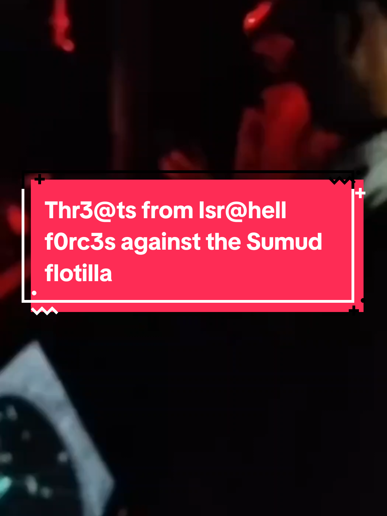 Thr3@ts from Isr@hell f0rc3s against the Sumud flotilla over the radio #freepalestine🇵🇸❤️ #sumudflotila2025 #sumudnusantara🇲🇾  #flotilla #sos 