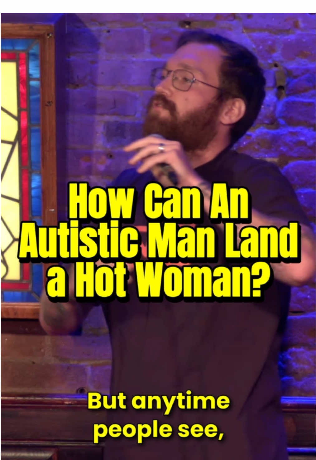 Life is all about seeing the things that others don’t, before they do! Just wanted to say thanks to everyone who has checked out this full set I released, the response has been really cool. This was one of the new jokes I had written for it. My wife says she likes it. I wonder why?  #comedy #funny #standup #autism #jokes 