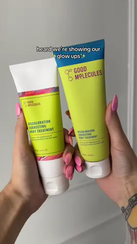 Same formula, new look 💚 the Discoloration Correcting Body Treatment is back in stock for only $15!  #goodmolecules #darkspots #hyperpigmentation #skincare @Chelsea | Faith & Beauty 🦋 
