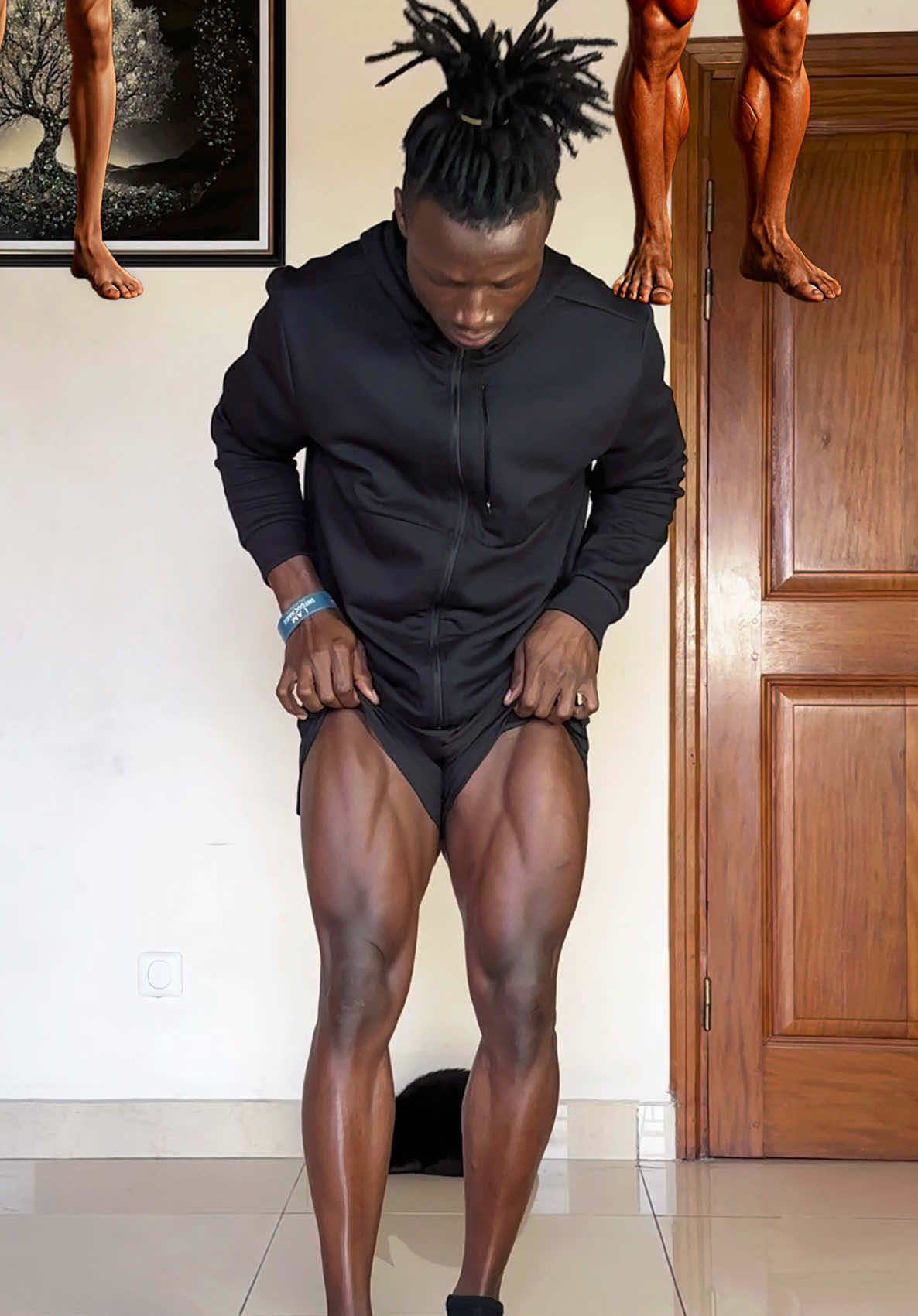 Easy leg workout at home 🏡  #legday #workout #athome #calisthenics 