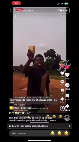 This one na challenges ohhh 😅