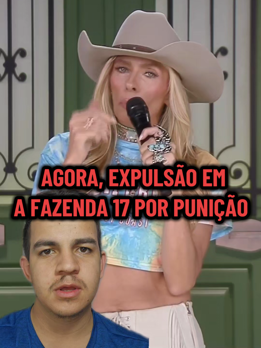 Record anuncia expulsão em A Fazenda 17 para quem causar punição de propósito e faz comunicado na casa