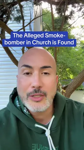 BREAKING: alleged Smokebomber is found. He allegedly has ANTIFA ties and is working in Canada’s National Defence.  #canada #church #antifa 
