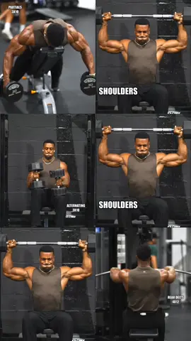 3D Shoulder Workout 💪🔥 . . Credits: ashtonhall . . 3d shoulders, shoulder workout, dumbbell shoulder routine, wide delts, capped shoulders, grow shoulders fast, upper body strength, push day training #ShoulderWorkout #Delts #3DShoulders #BuildMuscle #PushDay     