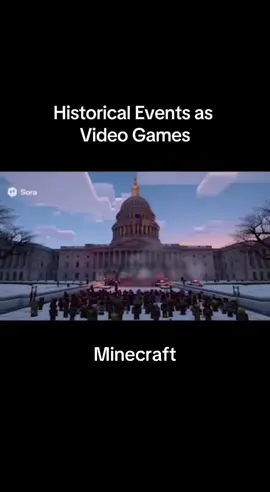 Historical Events as Video Games part 1 - Capitol Riot #ai #sora2 #videogames #History #jan6