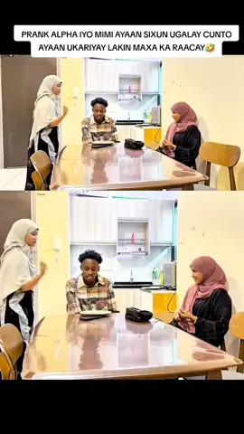 PRANK ALPHA IYO MIMI AYAAN SIXUN UGALAY CUNTO AYAAN UKARIYAY LAKIN MAXA KA RAACAY🤣