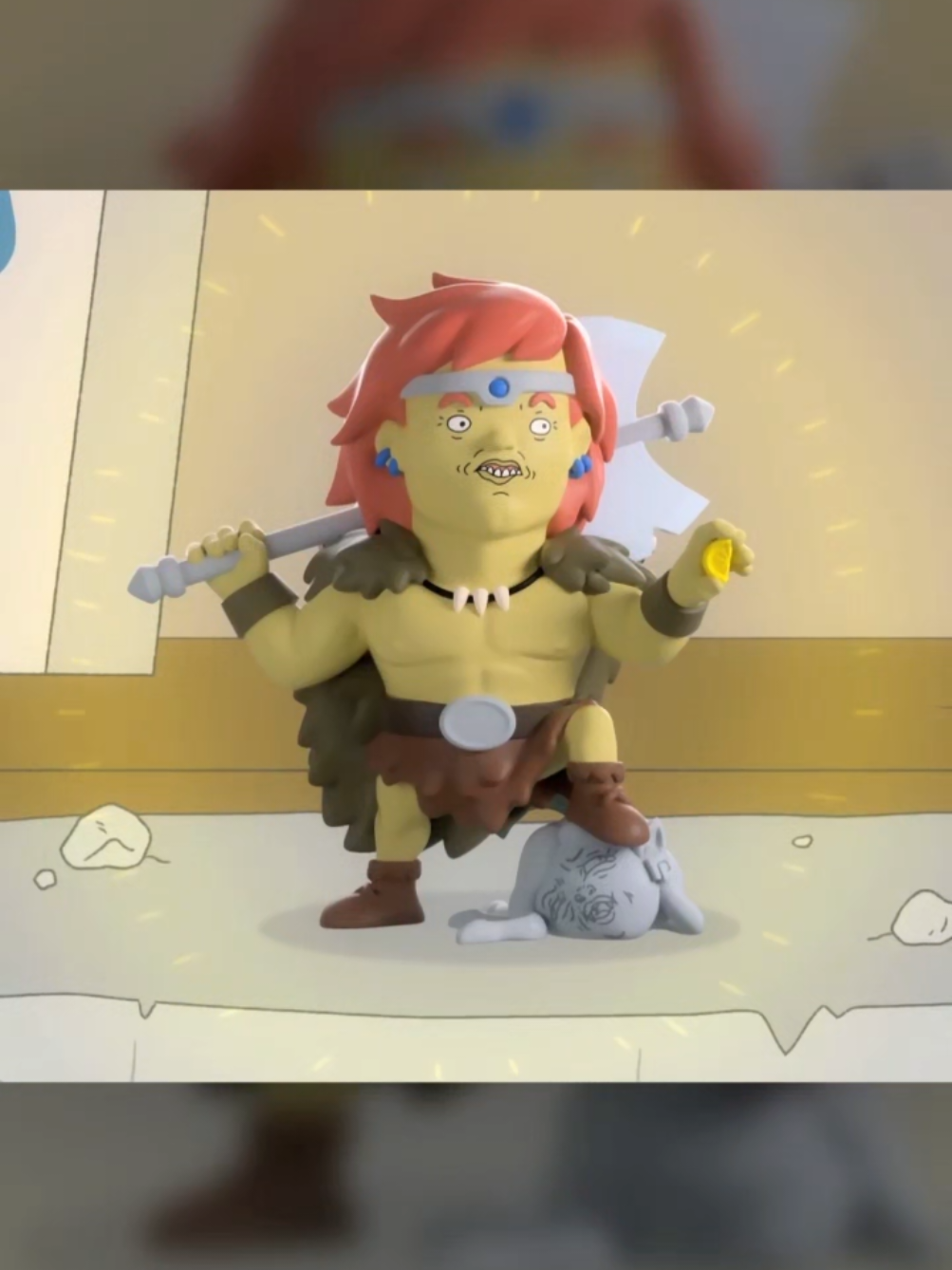BARBARIAN FIGURE: https://youtooz.com/products/dungeon-soup-barbarian Link also in profile Available until Oct 28th!