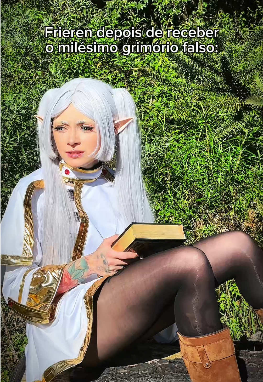 Todo dia isso, bicho  Palavras-chave: humor, frieren, anime, cosplay, geek, otaku, meme, trend #frieren #anime #meme 