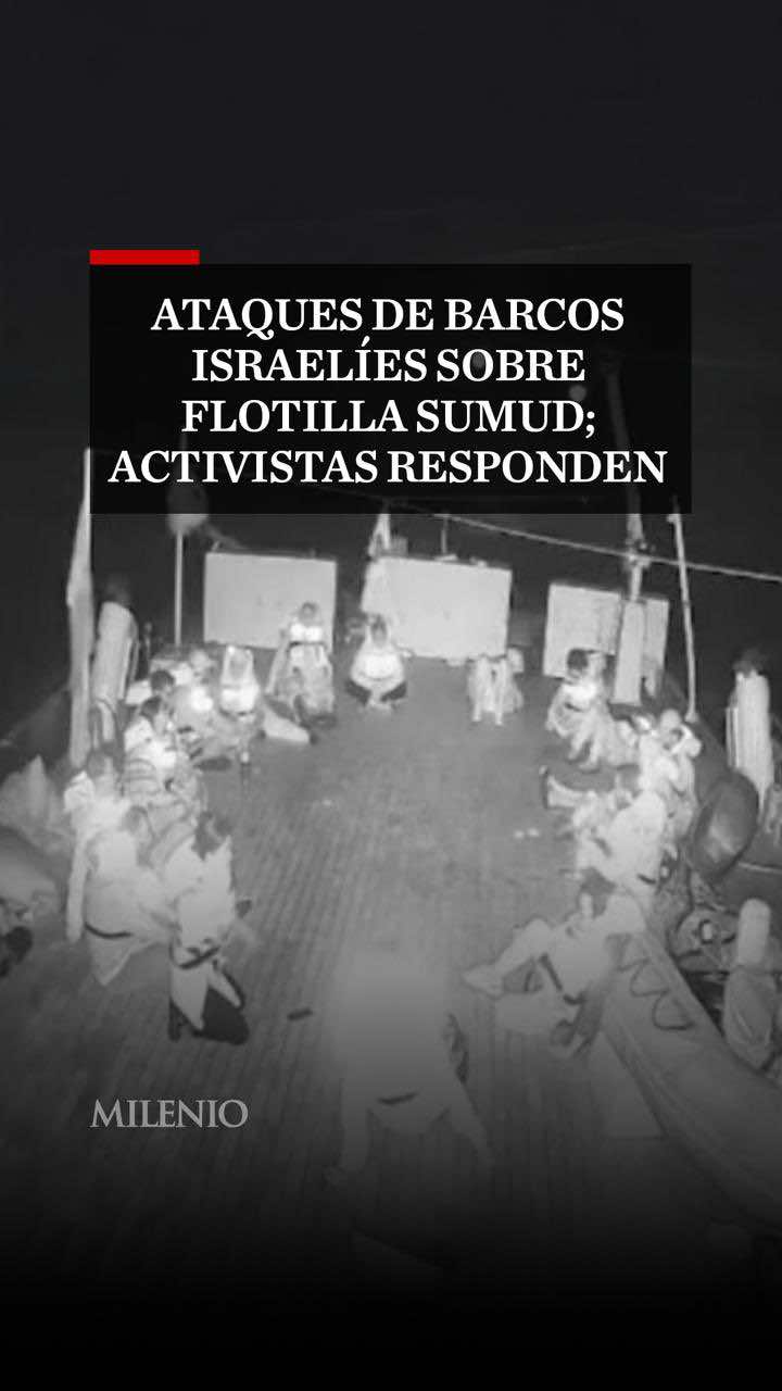 La Flotilla Global Sumud, con más de 40 barcos y 500 voluntarios rumbo a Gaza con ayuda humanitaria, fue interceptada por la Armada de Israel a unas 80 millas náuticas del enclave. Israel calificó la misión de provocación, acusó a algunos activistas de vínculos con Hamás y pidió desviar la ayuda por otras vías, mientras los organizadores rechazaron las acusaciones. #MilenioNoticias #MilenioInforma #Gaza #FlotillaSumud #Israel