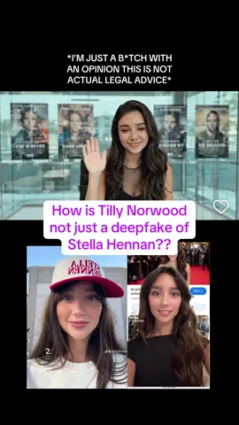 Replying to @ali rowenna  #stitch with  @smartfella  I think @smartfella (aka @stellahennen) should SUE!!! I’m sure someone at @SAG-AFTRA could get you in touch with some resources! Because WTF IS THIS??   (I’m just a b*tch with an opinion this is not actual legal advice)  #ai #actor #movie #feminism  