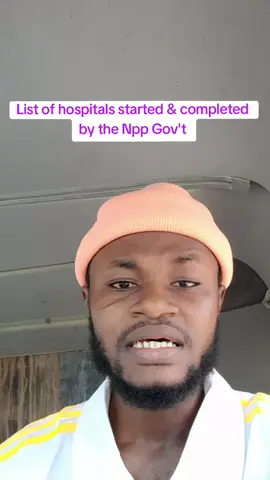 Hospitals started and completed by the Npp Gov't. #ghanatiktok🇬🇭 #ghanapolitics 