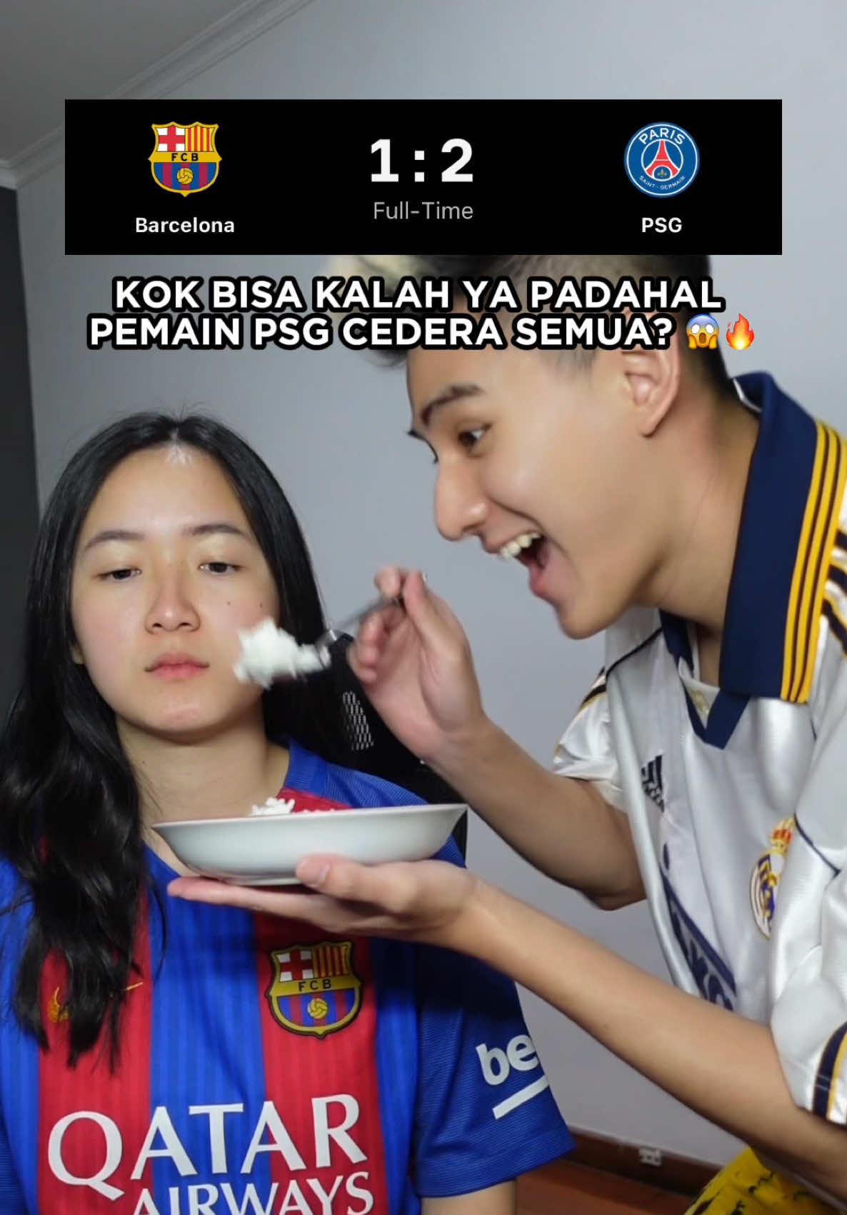 BARCELONA 1-2 PSG 😱🔥 #KYLECTRIX #barcelona #realmadrid  