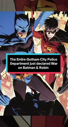 VANDAL SAVAGE DECLARES THAT GOTHAMS POLICE FORCE IS AT WAR WITH BATMAN & ROBIN #fyp #Batman #Gotham #DCComics #BatFamily 
