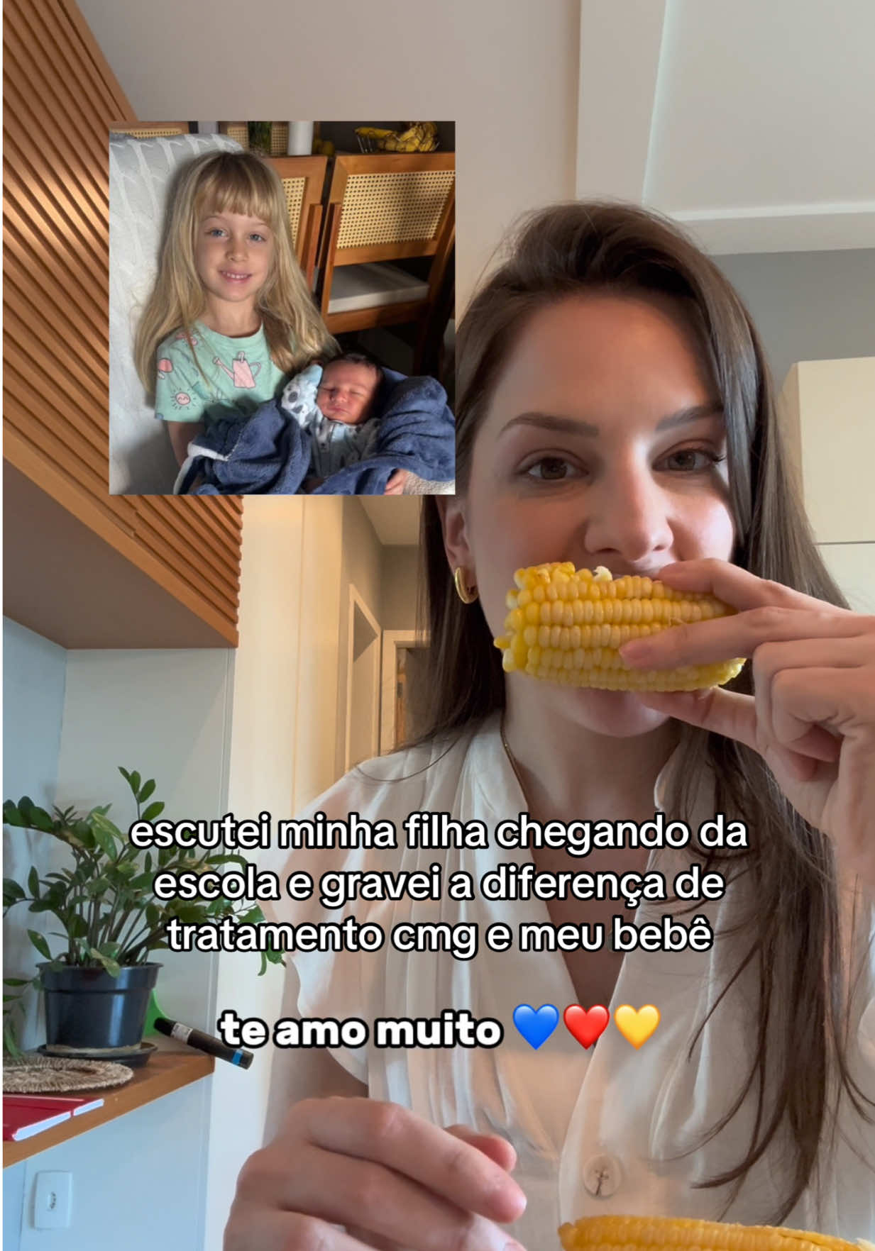 E não reclamo não, viu? Acho lindo demais esse amor que ela sente pelo nosso bebezinho 🥹 #maternidade 