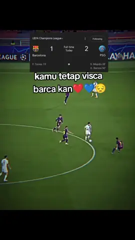 apapun hasilnya tetap visca barca🔴🔵#fcbarcelonafans #fcbarcelona🔵🔴 #psg #parissaintgermain 