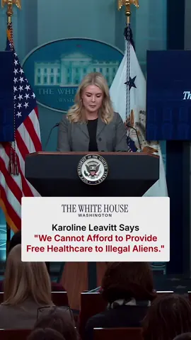Press sec on the government shutdown 🔥