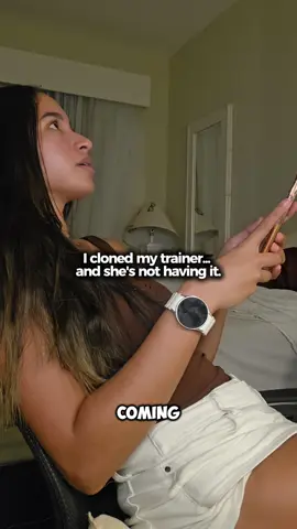 Can’t believe my Ai clone actually said this 🤯 #ai #GymTok #gym #gymmotivation 