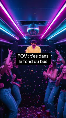 QUI EST DANS L’FOND DU BUS ?! 💃🏻🕺🏽🚌 #musique #djpotache #voyagescolaire #beauf 