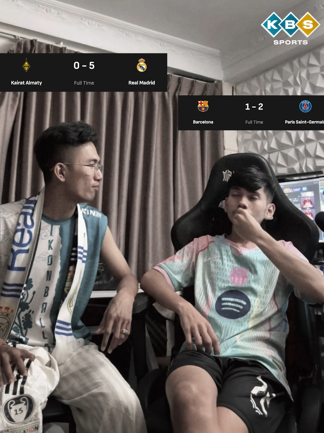 ការប្រកួតតែប៉ុណ្ណឹងឯង , Be strong 💪🤍💙❤️ _______ #konballkeila #horvuthy #konball #realmadrid #barcelona #PSG #UCL #funny
