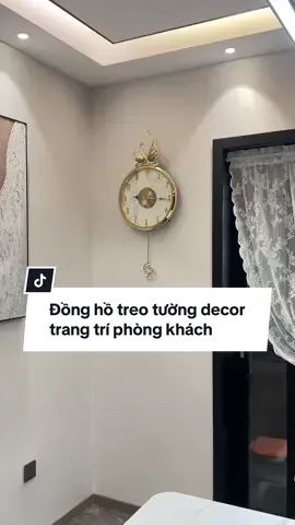Đồng hồ treo tường trang trí decor phòng khách#muataitiktokshop #thuhaifreeship #xuhuongtiktok #wwwmindecor #donghotreotuong 
