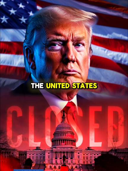🔴Congress shutdown paralyzes the United States🔴 #Breakingnews #news #trump #closed #usa 