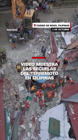 Los servicios de emergencia no dejan de buscar supervivientes tras el potente terremoto de magnitud 6,9 que sacudió el centro de #Filipinas y causó la muerte de decenas de personas y daños en las infraestructuras. #cnnenespañol