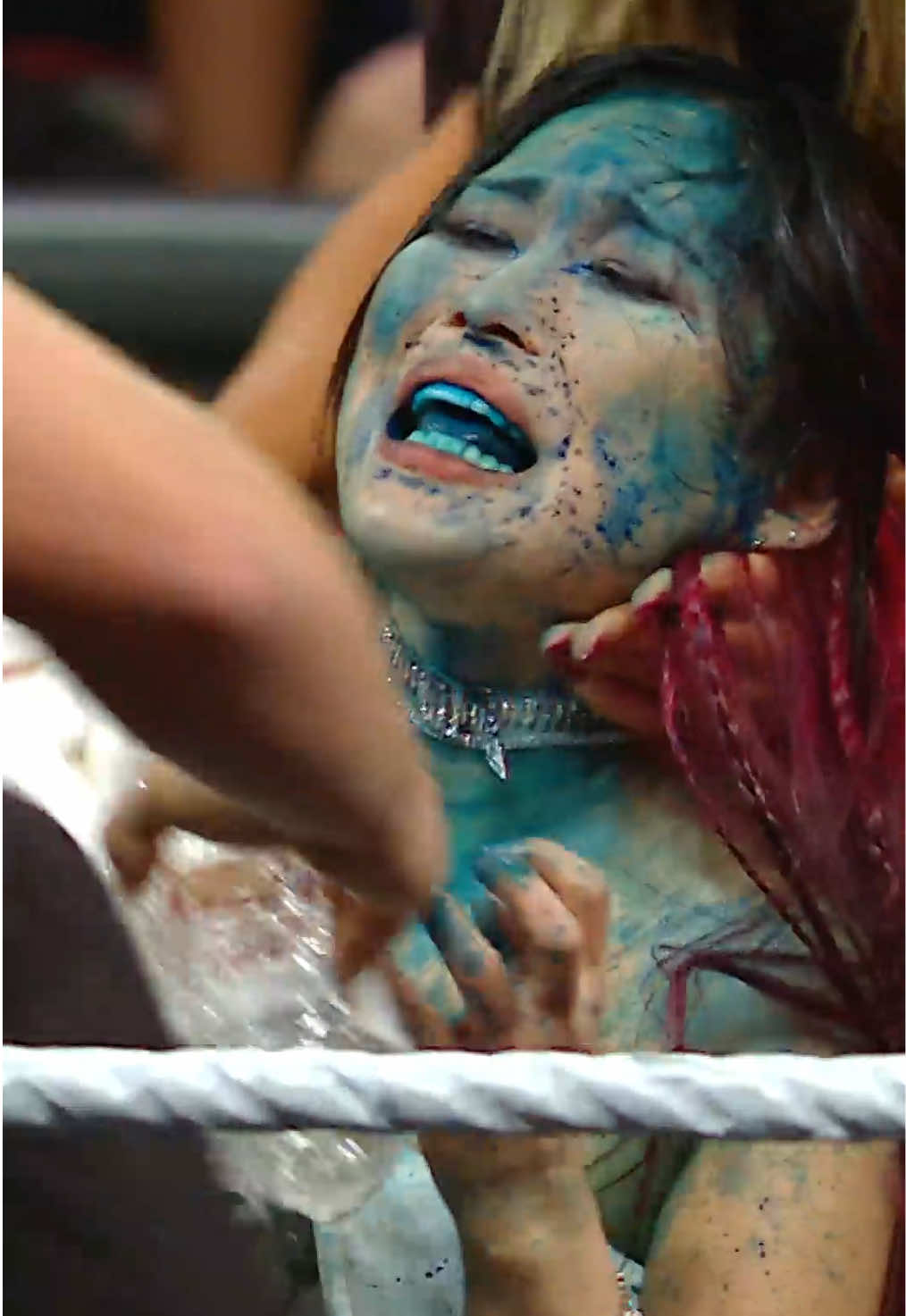 poor iyo 🥺 #WWE #IYOSKY #Asuka #KairiSane