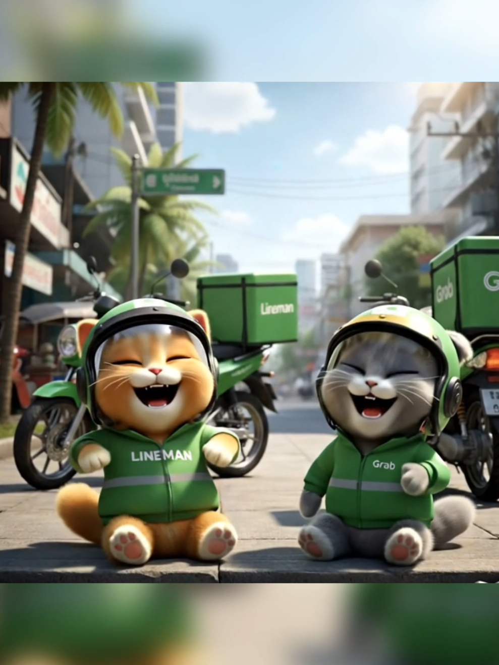 วิ่งได้กี่บาทแล้วเพื่อน #Lineman #Rider #Grab 