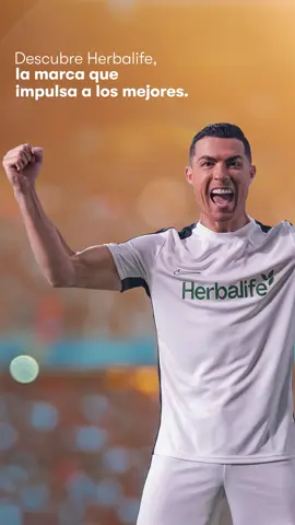 Somos la marca que acompaña a CR7 y a miles de atletas en el mundo. 🌍 #Herbalife #CR7 #Bienestar #VidaActiva #NutriciónDeportiva  