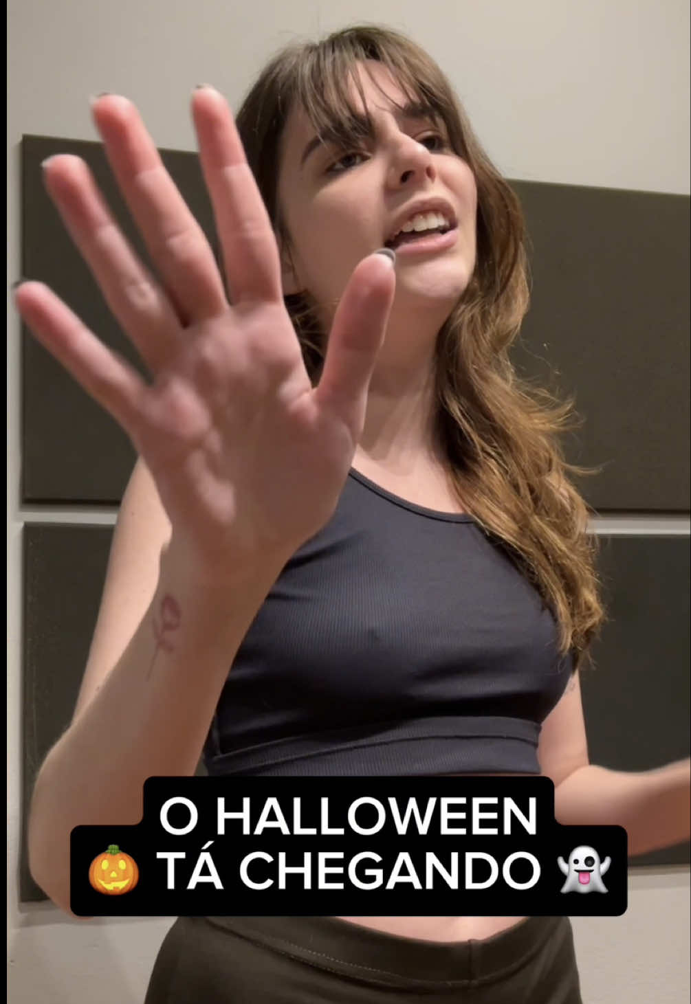 👻 vergonha de postar vídeo cantando 🎃 #cantora #cover #halloween #fyp #fypシ゚ 