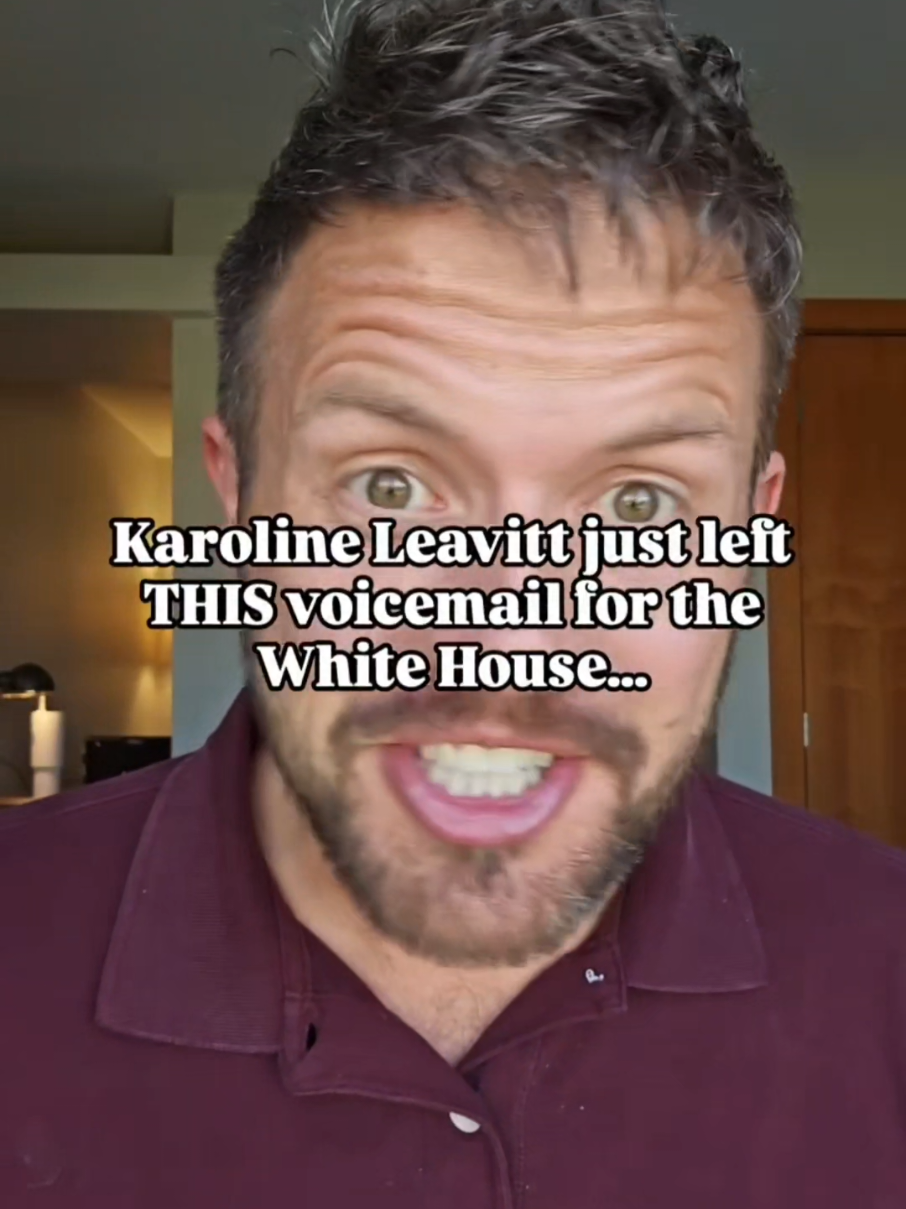 Karoline Leavitt just left the White House a voicemail calling out Democrats for shutting down the government to fund illegals’ health care. 🤯 🤣 Imagine being the staffer listening to THAT message… pure 🔥. 👉 Do you think they actually listen, or just hit delete? #Trump2025 #SpicyPolitics #TruthBomb #ShutdownDrama #PoliticalSpice 