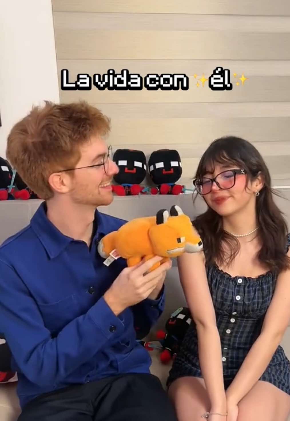 mucho minecraft 🤓☝️#pelucherosaconlentes #viral 