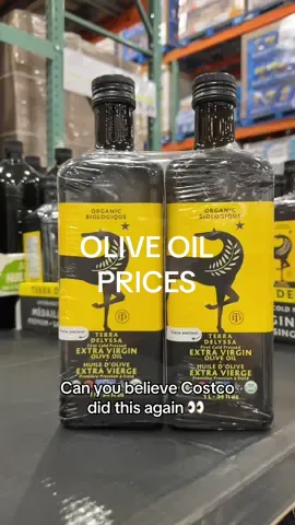 we’re getting closer and closerrr to its 2020 price 😄 #costcocanada #oliveoil #terradelyssa #costcofinds 