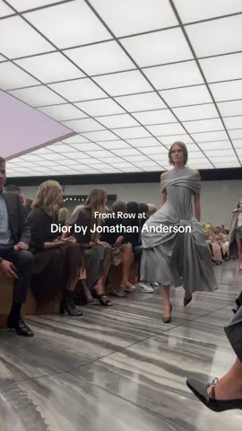 POV: You’re sitting front row at #JonathanAnderson’s womenswear debut at @Dior. The collection featured Anderson’s signature sculptural silhouettes and extravagant footwear. What do you make of this new direction for Dior? #dior #diorrunway #christiandior #jwanderson 
