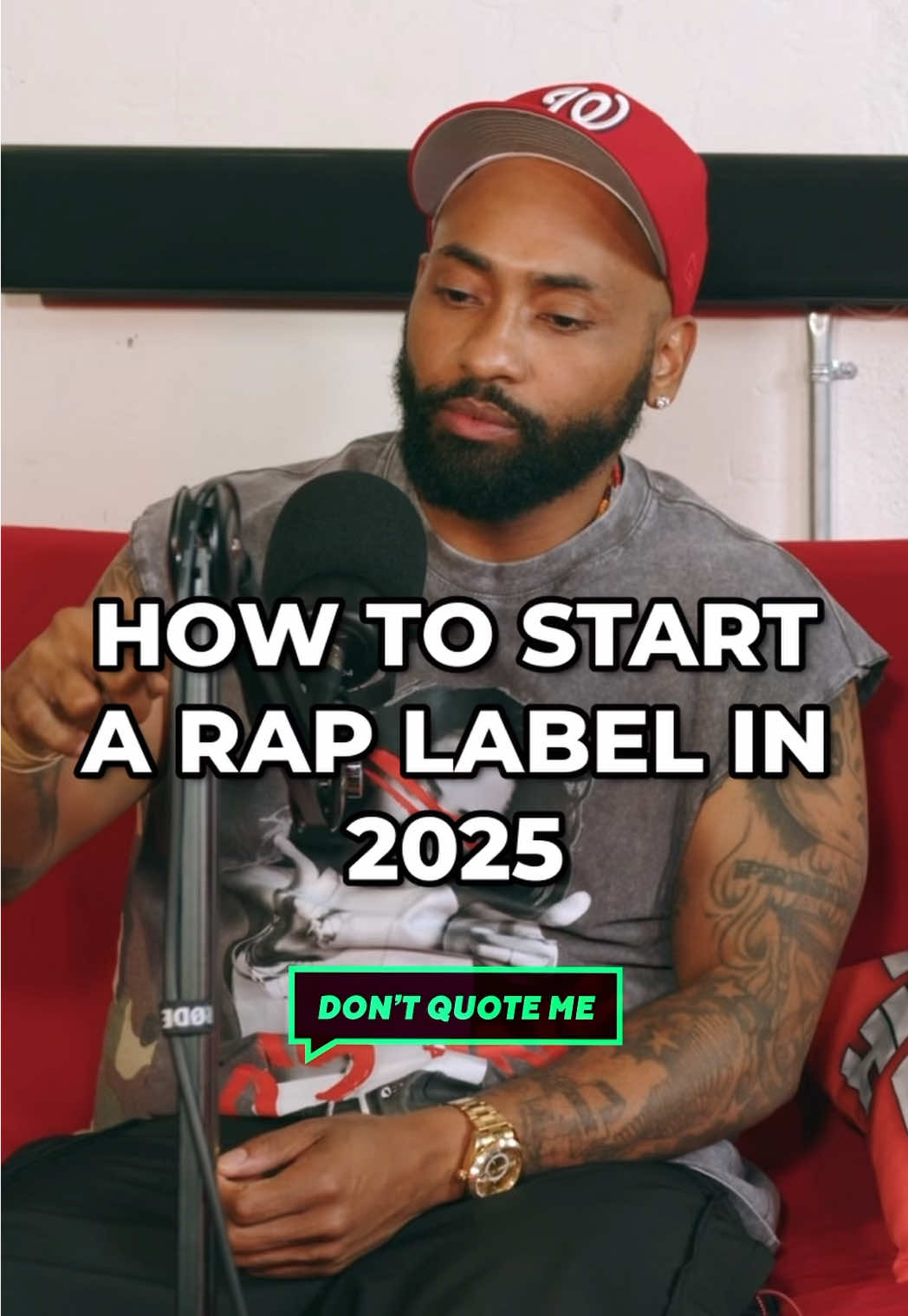 Advice on how to start a rap record label in 2025! #hiphop #rap #advice #recordlabel 