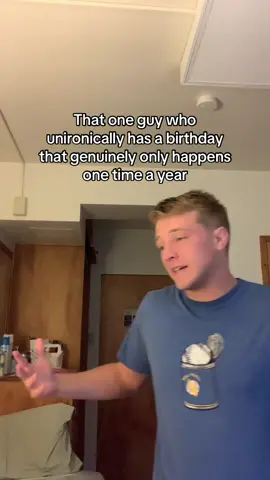 Being born on a day is crazy #fyp #dude #birthday #pov 