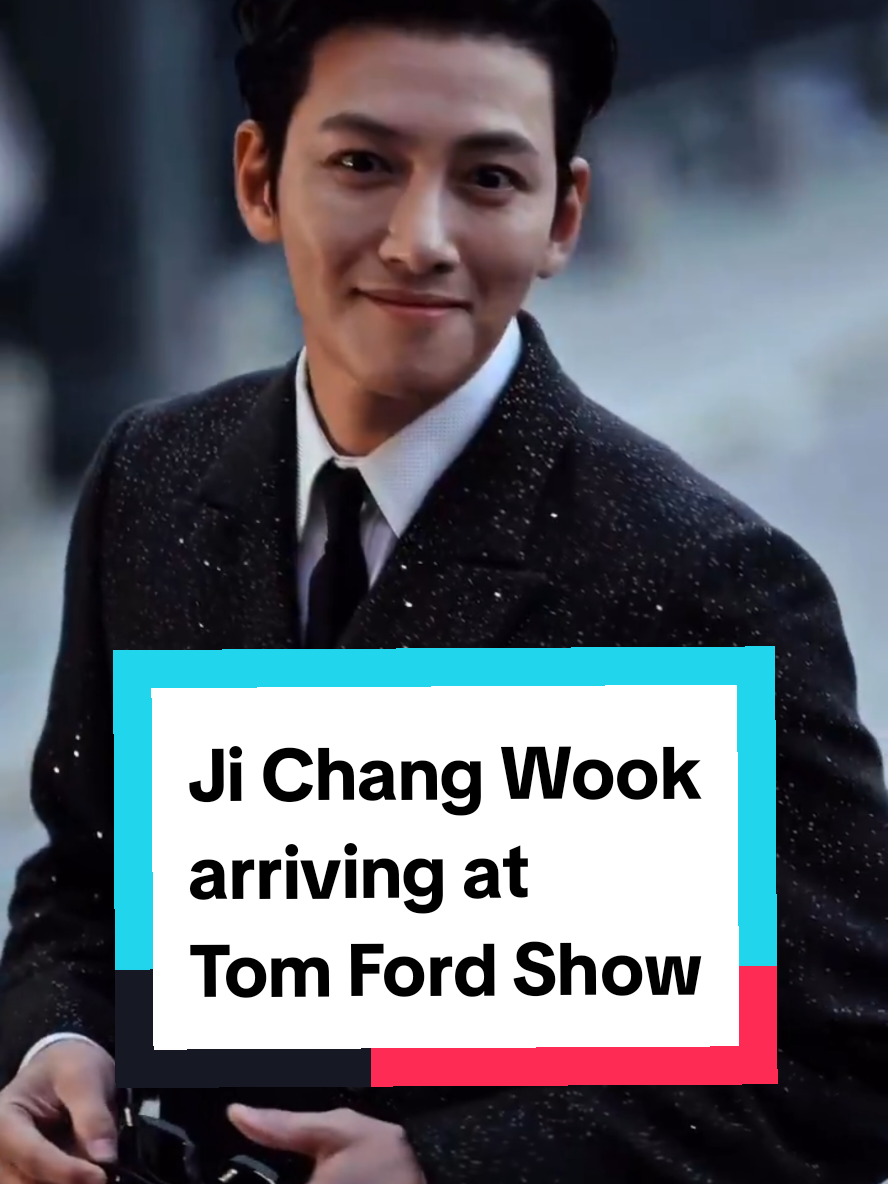 Ji Chang Wook arriving at Tom Ford Fashion Show 🖤💥 #JiChangWook #JCW #TomFord #PFW #TFSS26 