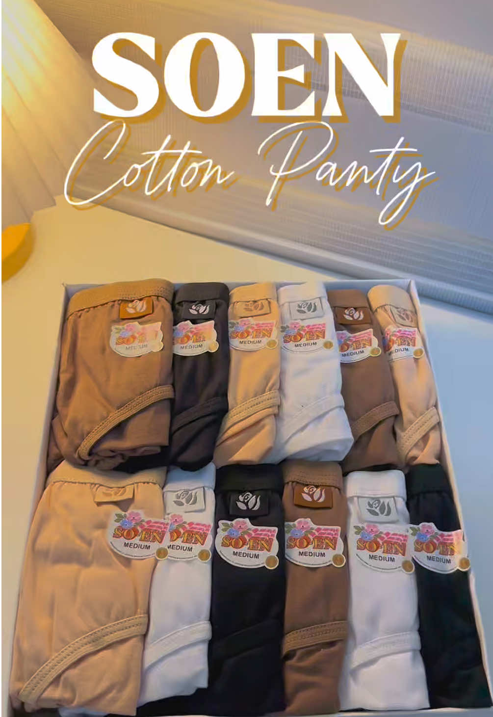 SO-EN Panty Supremacy >> #cottonpanty #soen #comfypanty #cotton #musthave   