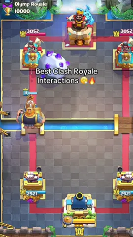 Those interactions🤩 #clashroyale #clashroyaleclips #clashroyalemoments 